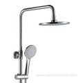 Thermostatic Exposed shower set chrome faucet